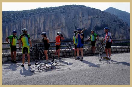 The Gorge du Verdon on the Nice to Mont Ventoux Tour